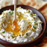 Whipped Feta Dip with Honey: A Sweet and Savory Delight 3 Whipped Feta Dip with Honey Served in Bowl