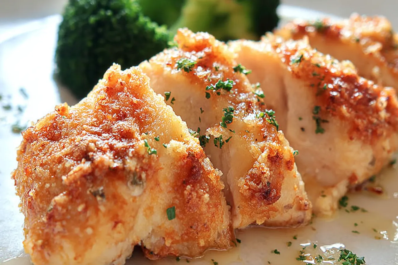 Baked Garlic Parmesan Chicken: A Delicious Family Favorite 2 Baked Garlic Parmesan Chicken