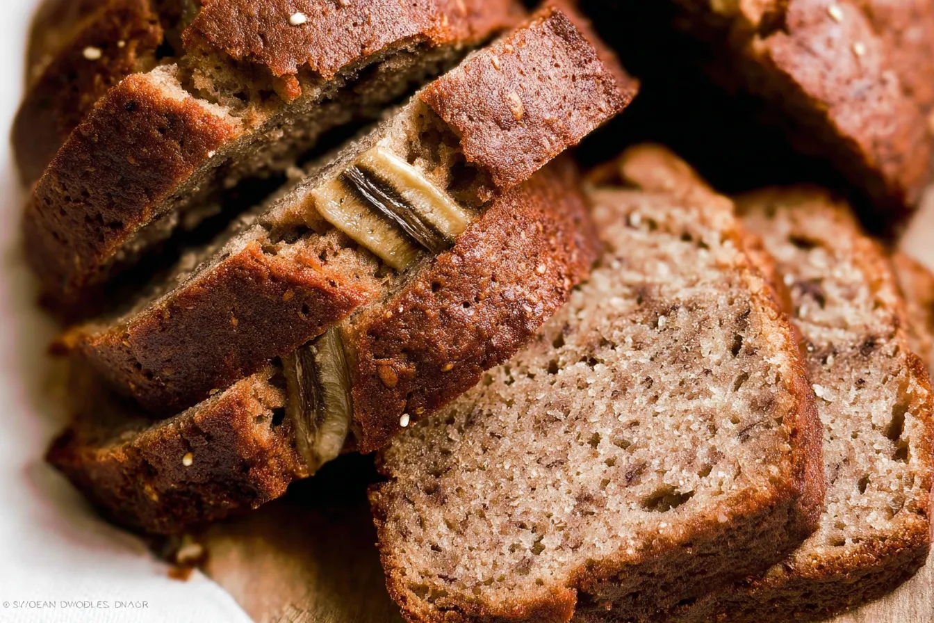 Banana Bread Bliss: Bake Happiness in Every Slice 1 Delicious Banana Bread Freshly Baked