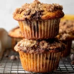 Banana Muffins with Chocolate Chip Streusel Topping – Pure Joy! 3 Delicious Banana Muffins with Chocolate Chip Streusel