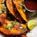 Birria Tacos: Irresistibly Flavorful Street Food Delight 3 Delicious Birria Tacos Ready to Enjoy