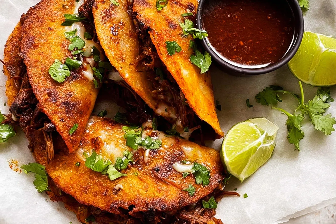 Delicious Birria Tacos Ready to Enjoy