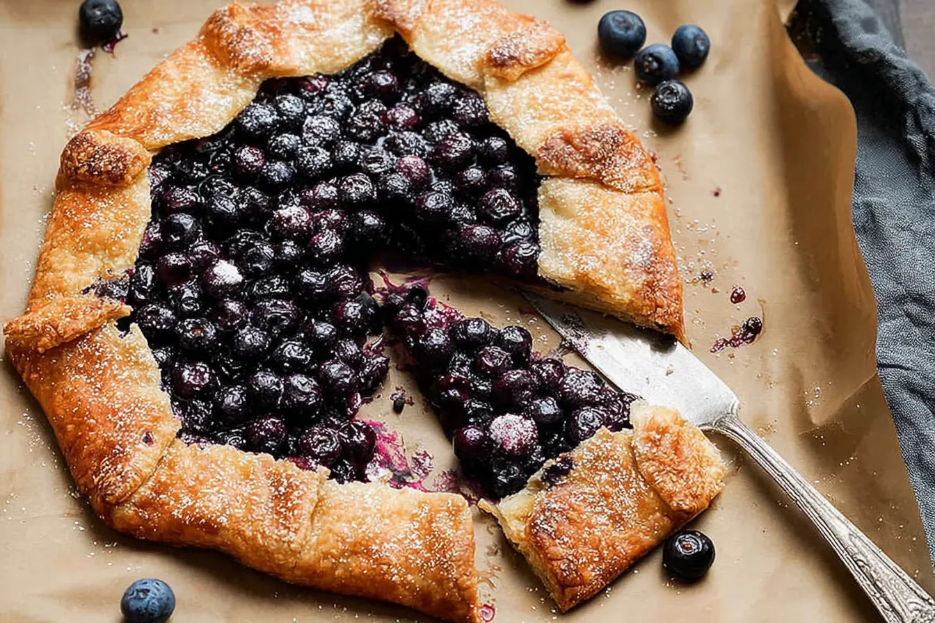 Blueberry Galette: A Delicious Dessert You’ll Love 2 Blueberry Galette