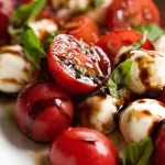 Delicious Caprese Salad with Balsamic Glaze