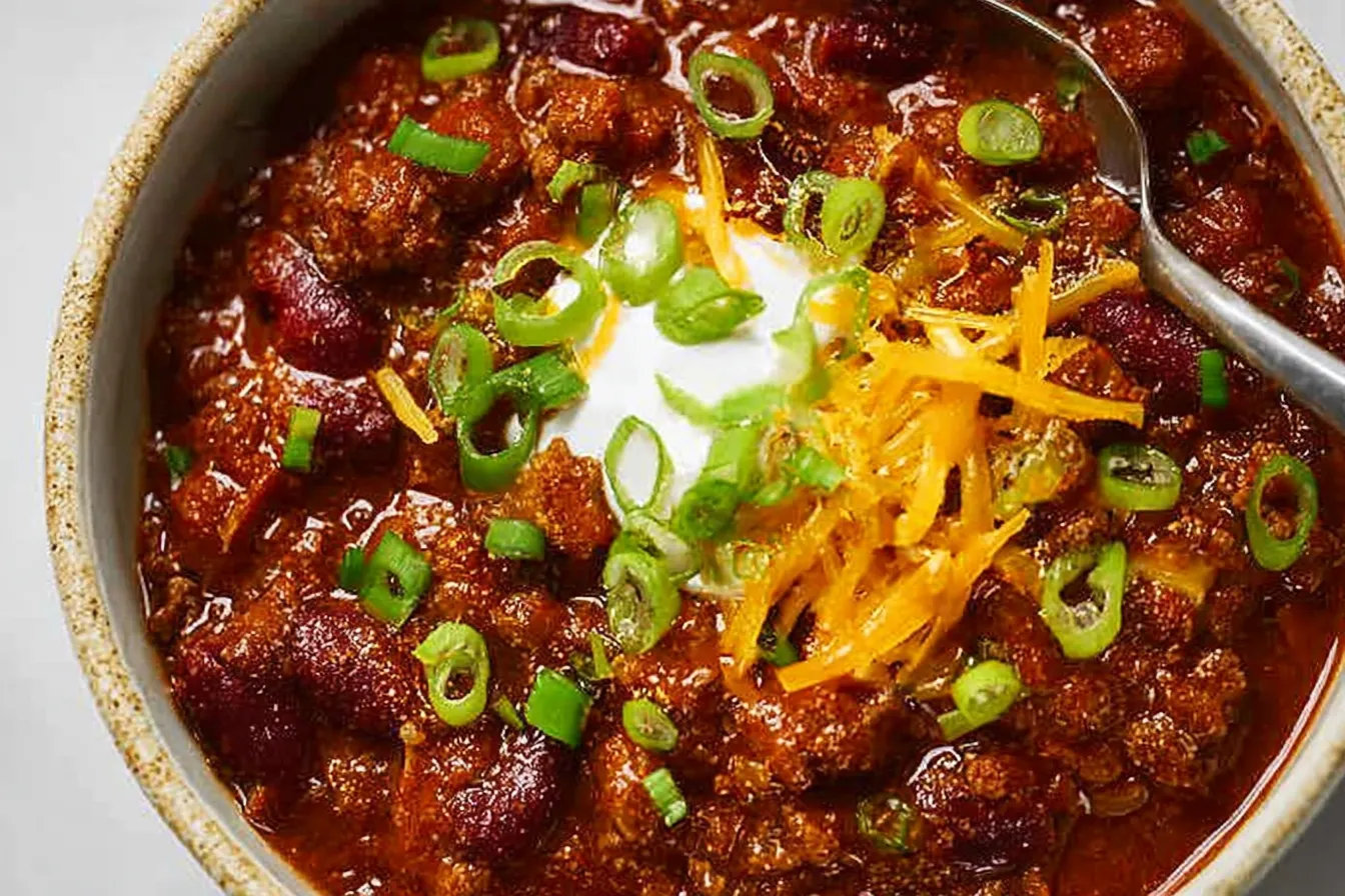 Classic Beef Chili