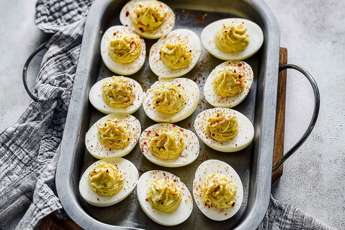 Classic Deviled Eggs Platter