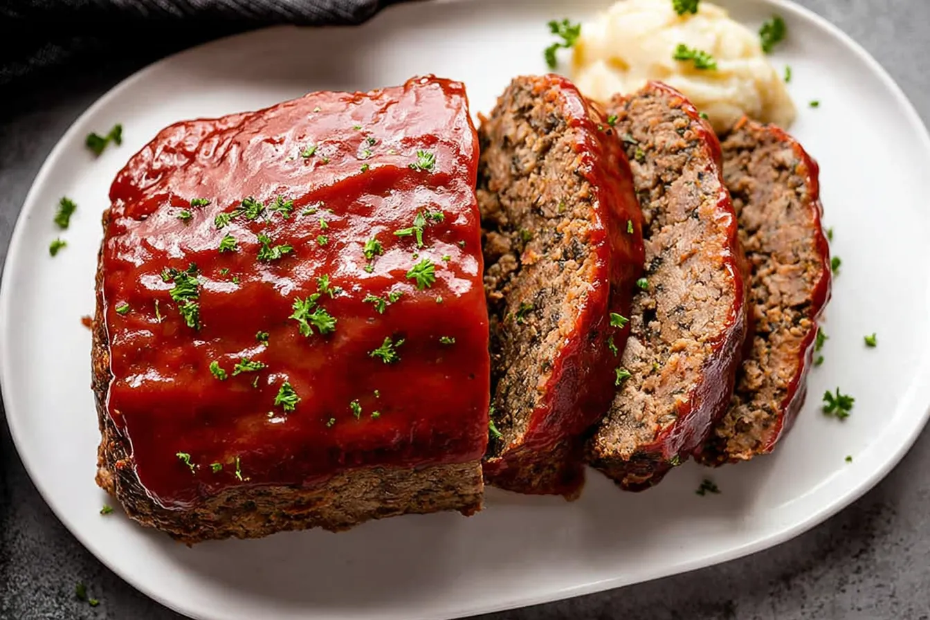 Classic Homemade Meatloaf – Perfectly Baked and Delicious
