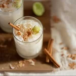 Classic Horchata Drink Served Cold