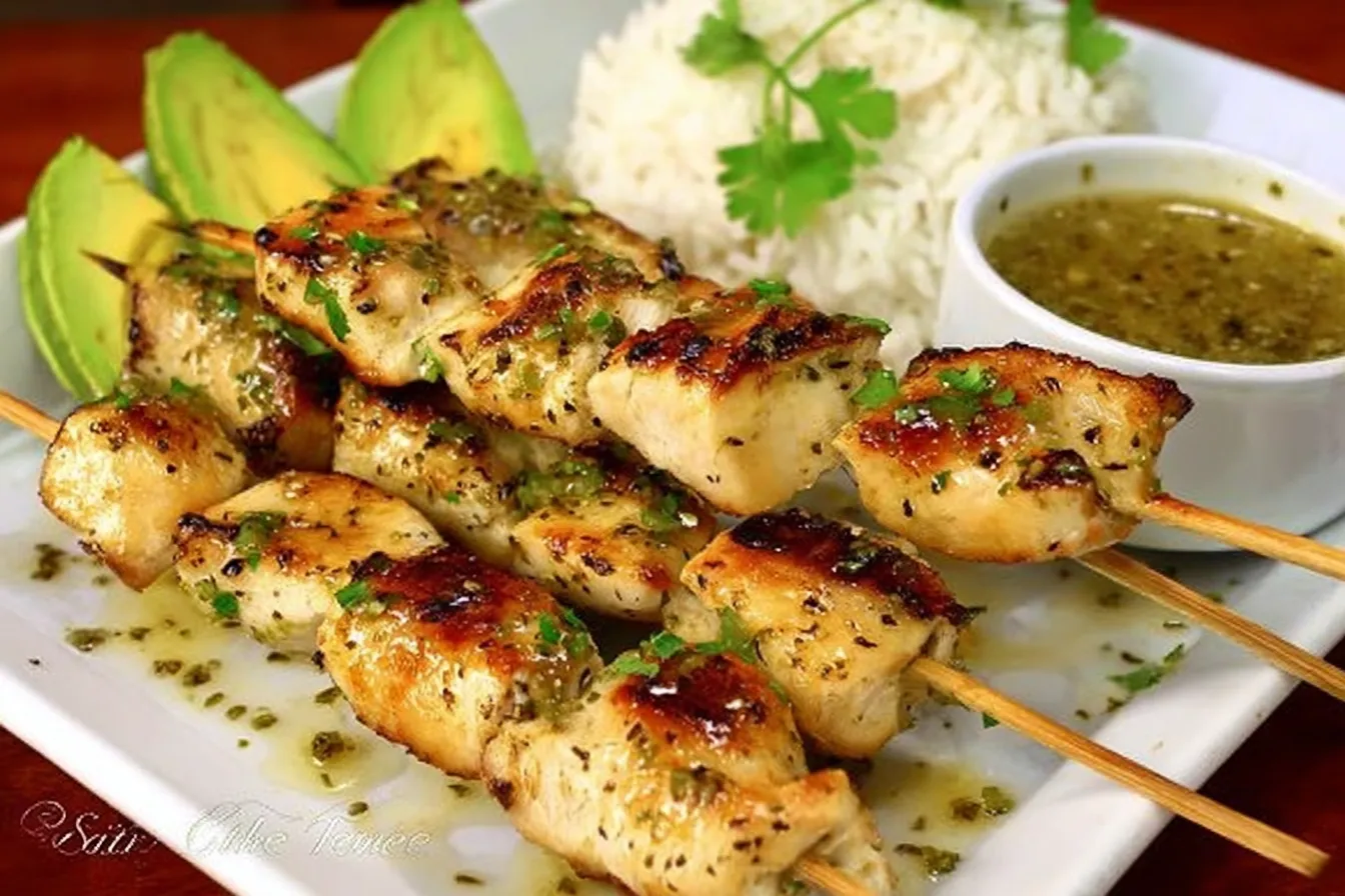 Coconut Lime Chicken Skewers: Grilled to Perfection