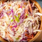 Coleslaw: The Perfect Side for Bright, Refreshing Meals 3 Homemade Coleslaw in a Colorful Bowl