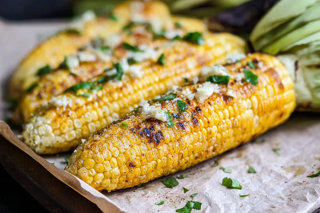 Garlic Butter Grilled Corn on the Cob: The Perfect Summer Treat 2 Garlic Butter Grilled Corn on the Cob