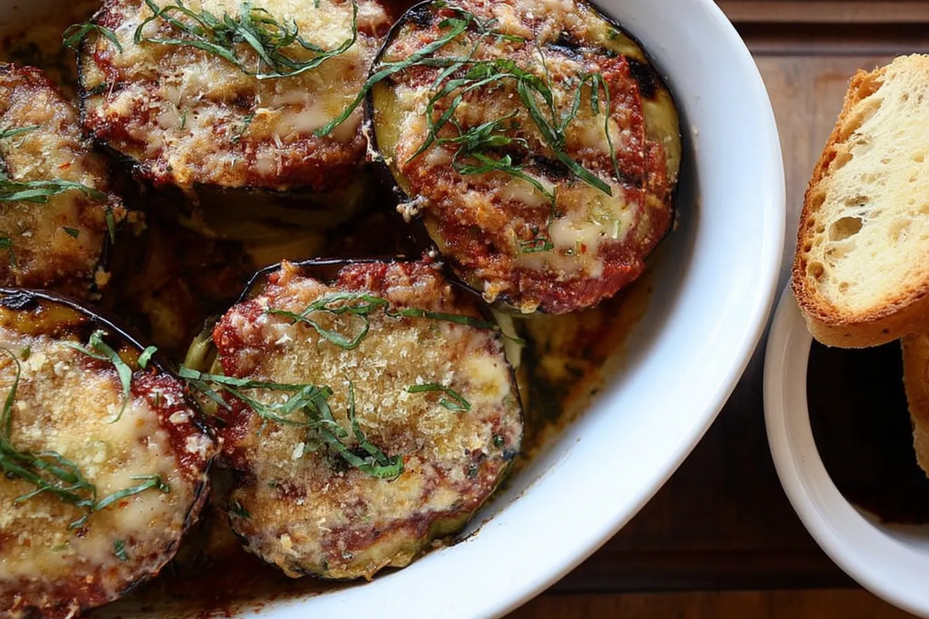 Garlic Parmesan Grilled Eggplant - A Delicious Summer Treat 2 Garlic Parmesan Grilled Eggplant