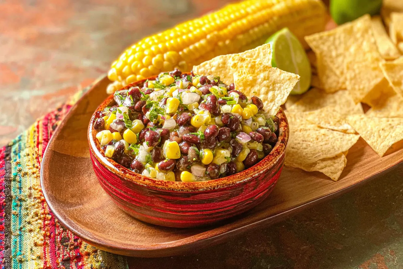 Grilled Corn and Black Bean Salsa