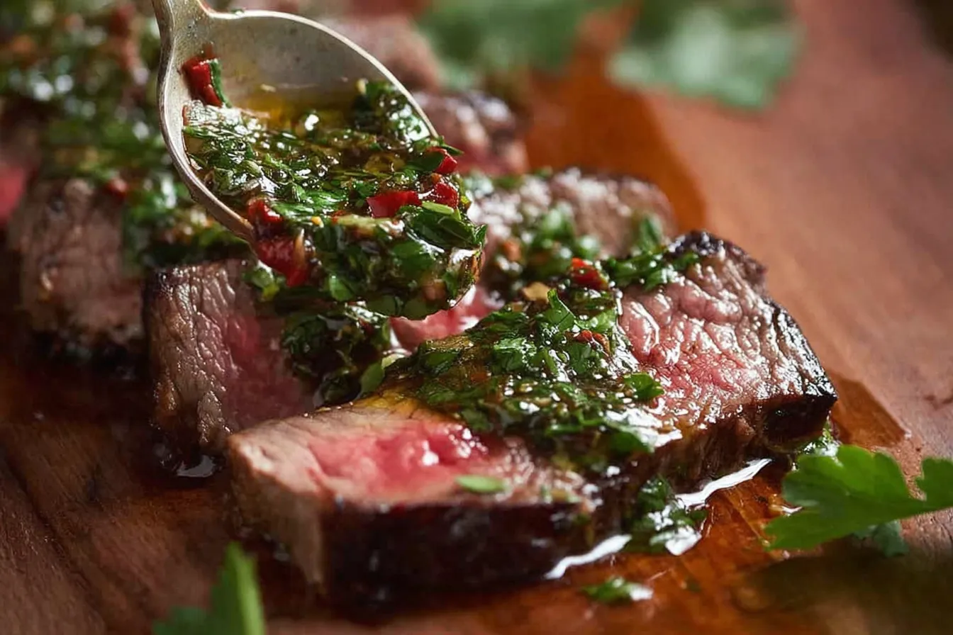 Grilled Steak with Chimichurri Sauce: A Flavor Explosion 2 Grilled Steak with Chimichurri Sauce