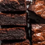 Decadent Homemade Brownies Fresh Out of the Oven