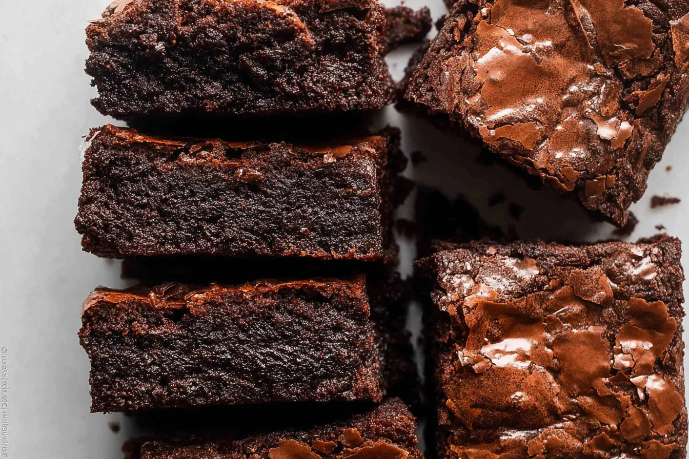 Decadent Homemade Brownies Fresh Out of the Oven