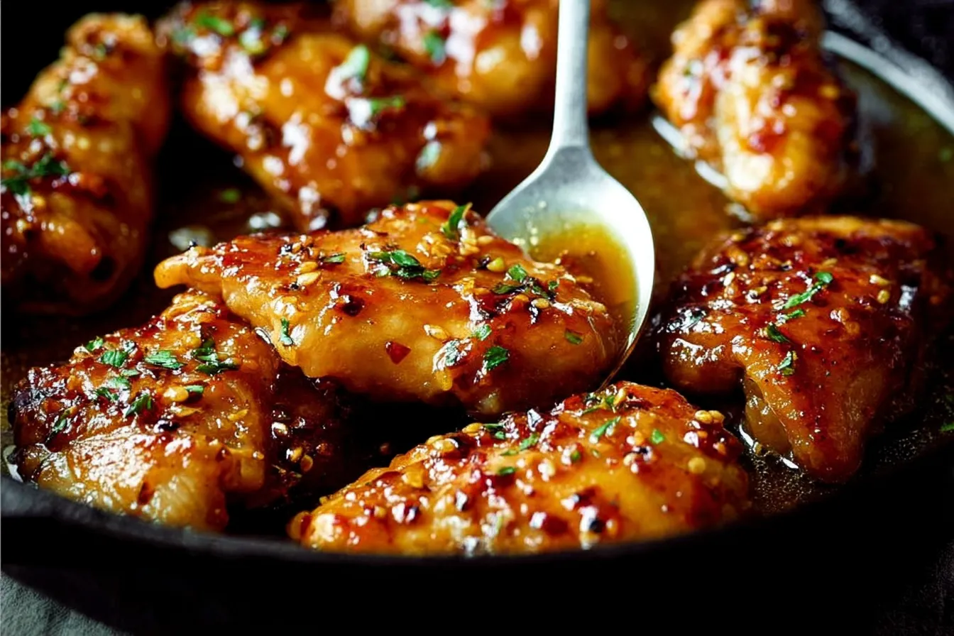Honey Garlic Chicken Thighs: Irresistibly Delicious Dinner 1 Honey Garlic Chicken Thighs - Delicious and Savory Dinner