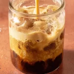 Iced Brown Sugar Shaken Espresso in a Glass