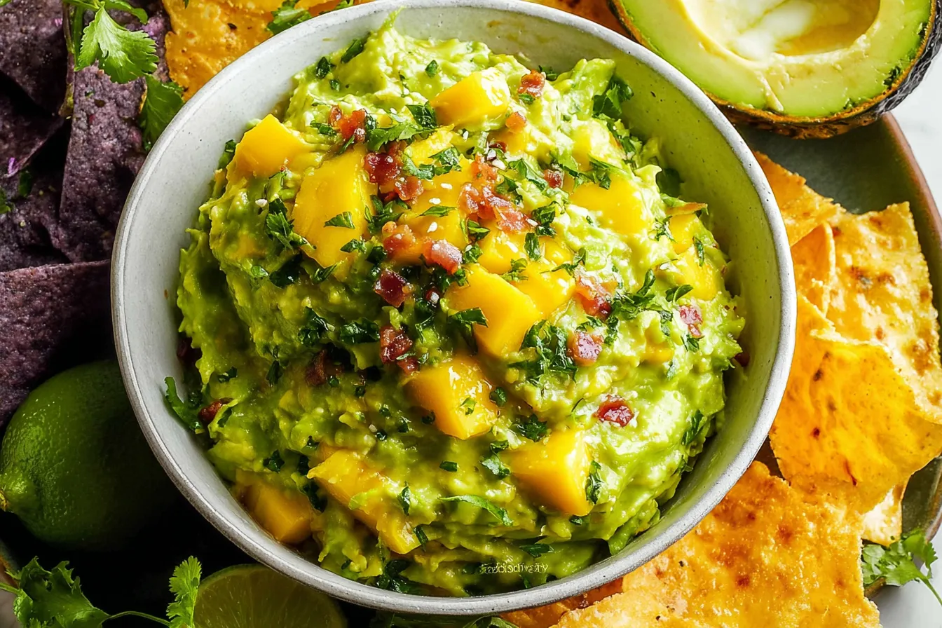 Mango-Bacon Game Day Guacamole: A Winning Flavor Combo! 2 Mango-Bacon Game Day Guacamole