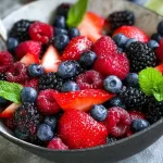 Mixed Berry Fruit Salad: A Refreshing Delight! 3 Vibrant Mixed Berry Fruit Salad Ready to Serve