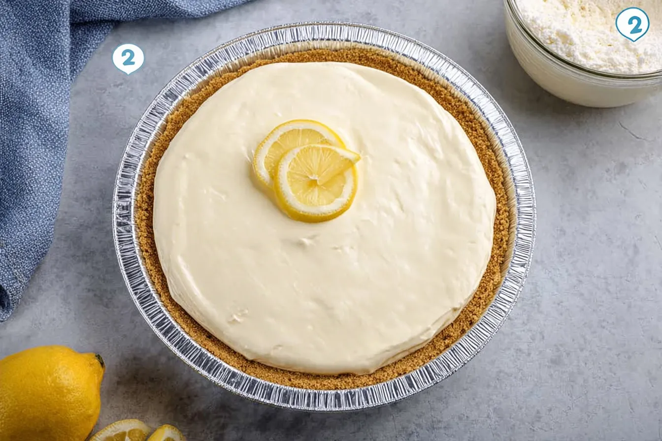 No-Bake Lemon Icebox Pie - A Zesty Summer Delight