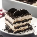 Delicious No-Bake Oreo Icebox Cake Slices