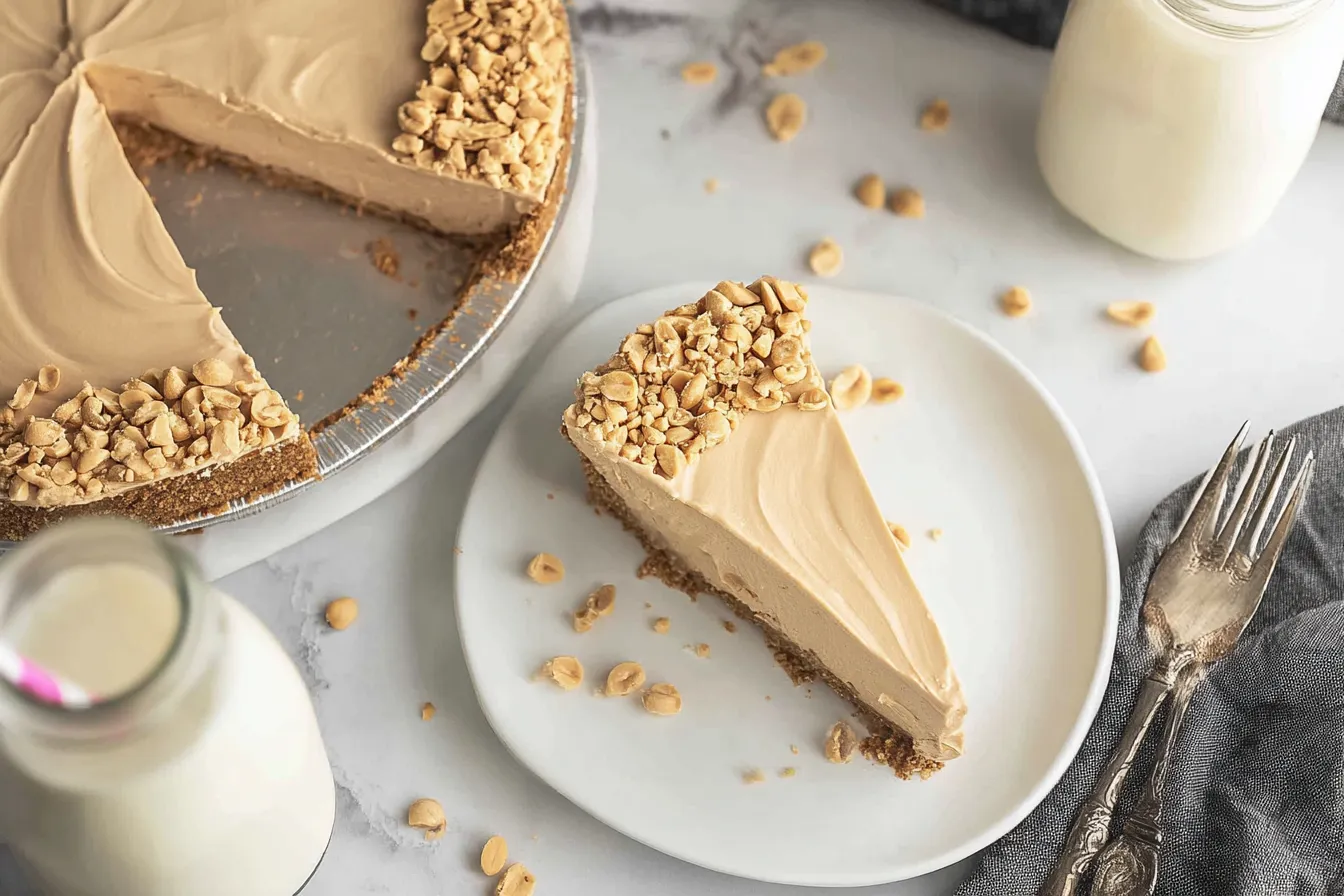 No-Bake Peanut Butter Pie
