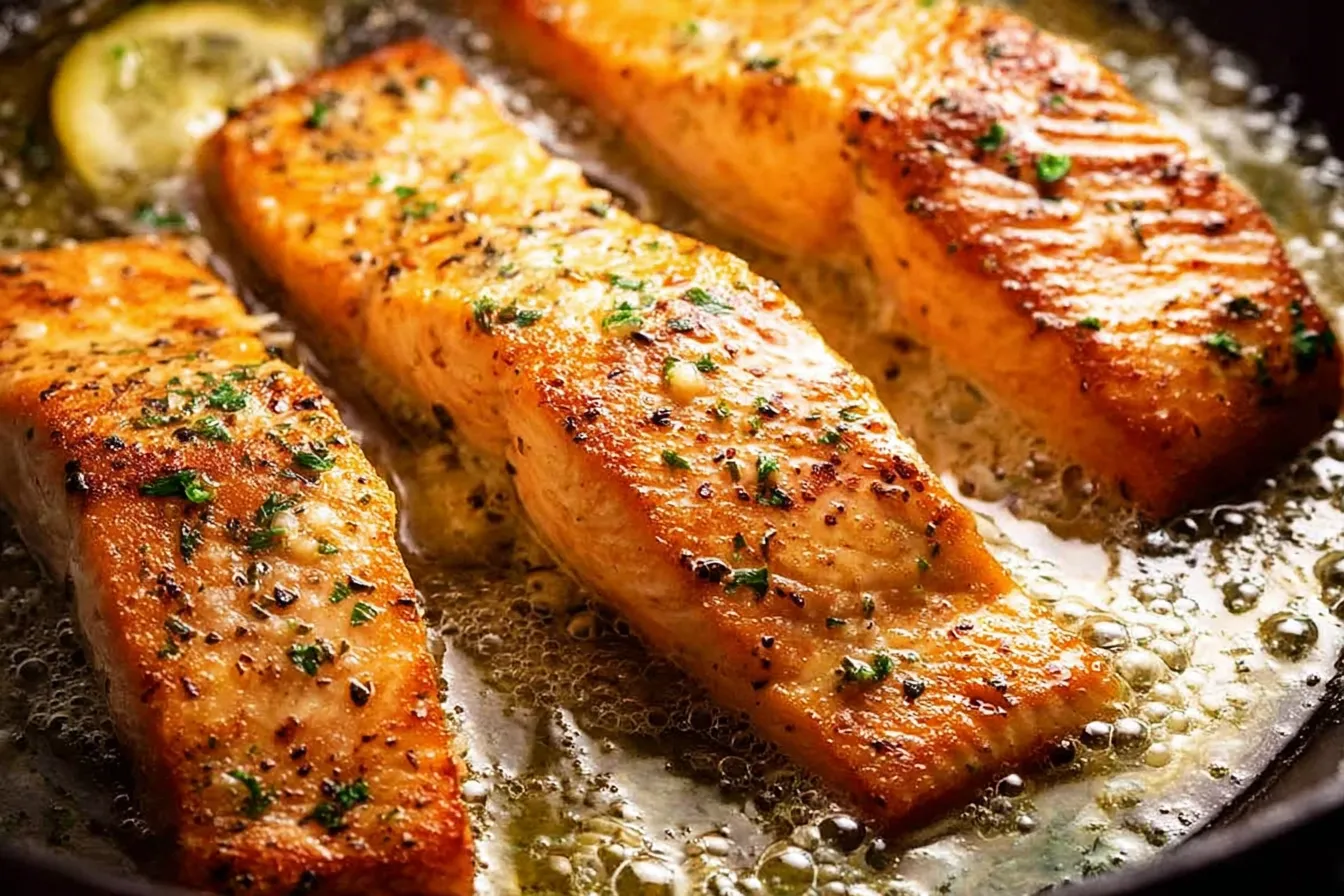One-Pan Lemon Garlic Butter Salmon