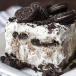 Oreo Ice Cream Cake Slices - Perfect for Dessert Lovers