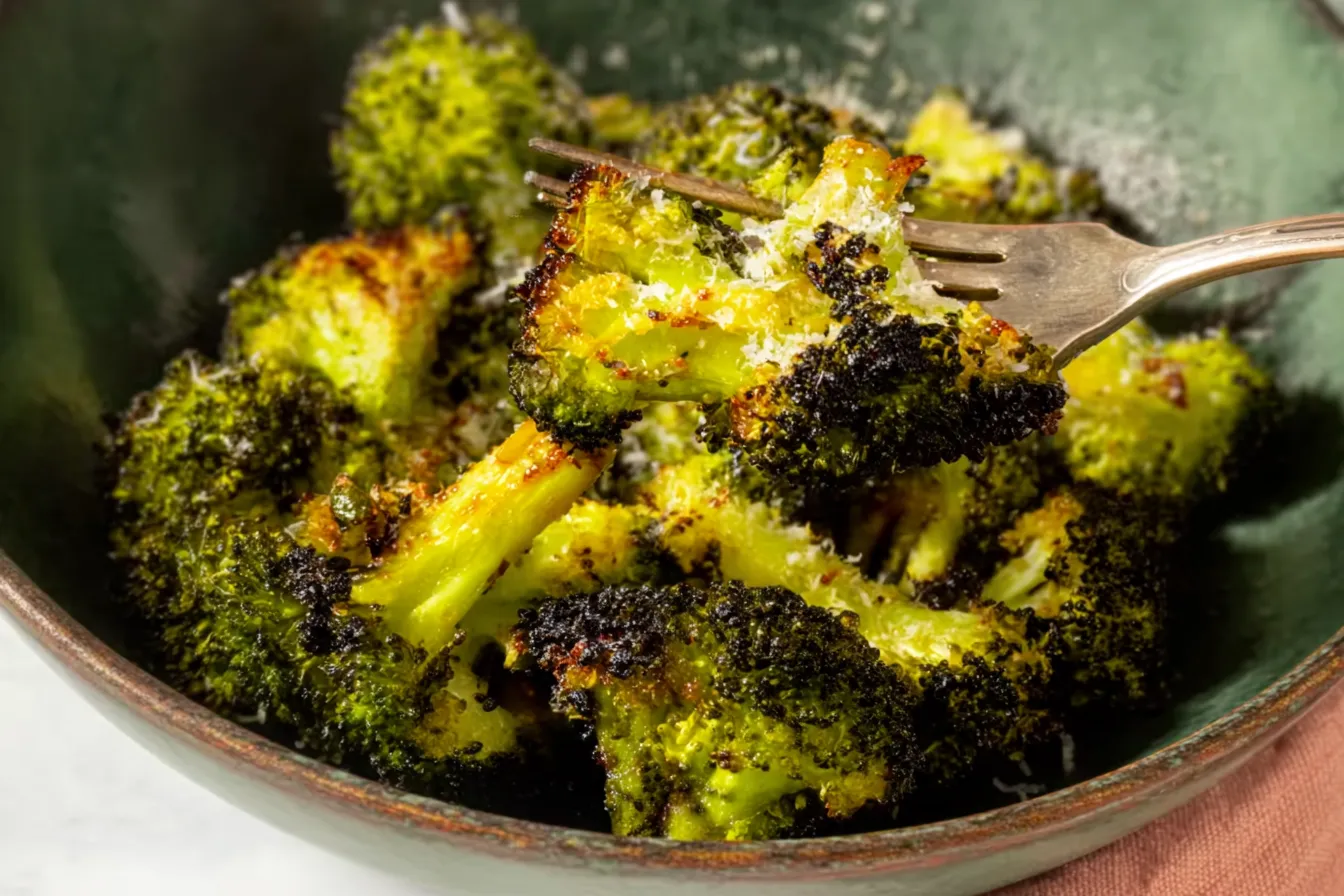 Roasted Broccoli with Parmesan