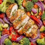 Sheet Pan Chicken and Veggies: A Delicious One-Pan Meal! 3 Delicious Sheet Pan Chicken and Veggies Ready to Serve