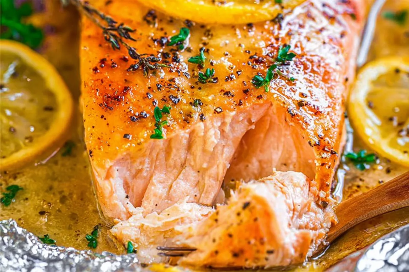 Sheet Pan Lemon Herb Salmon