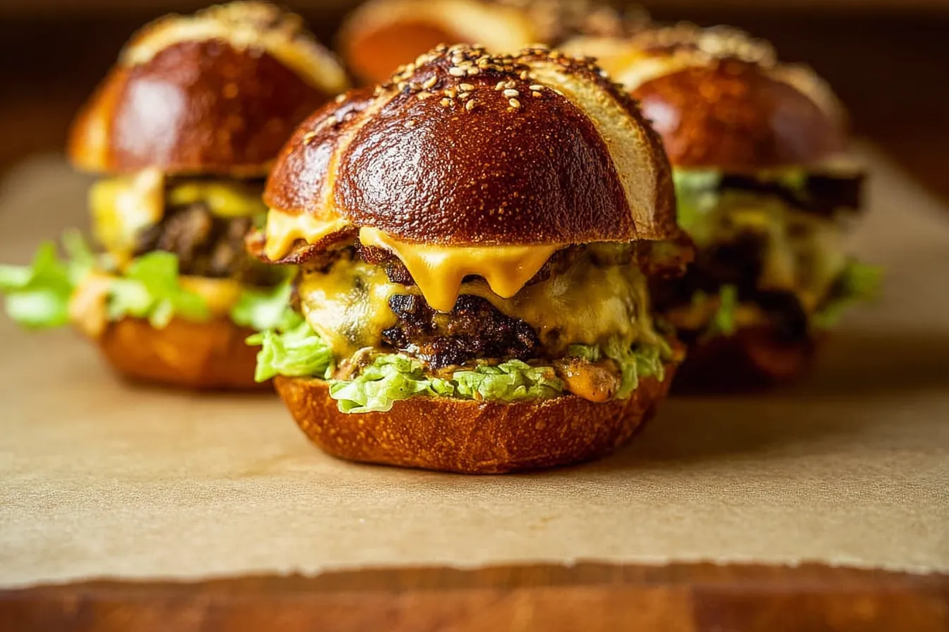 Smash Burger Sliders