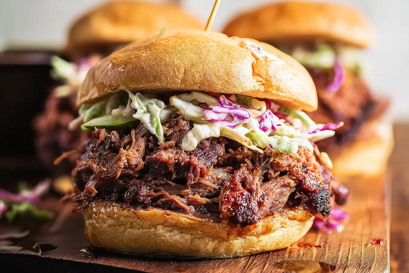 Smoked Brisket Sandwiches That Will Wow Your Taste Buds 1 Mouthwatering Smoked Brisket Sandwich Ready to Enjoy