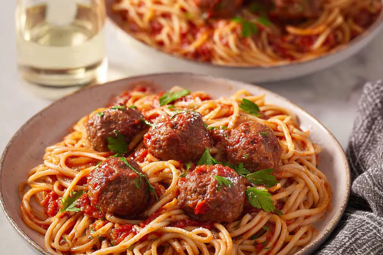Spaghetti and Meatballs