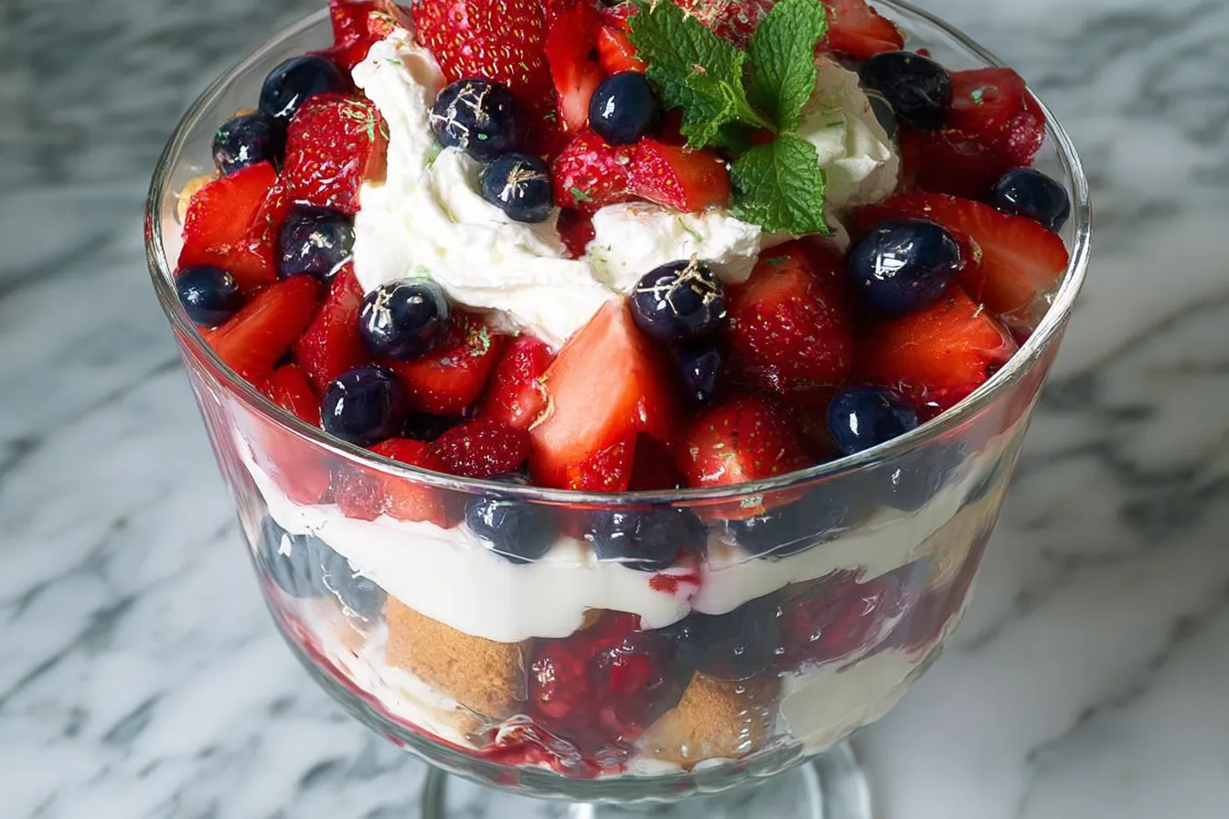 Summer Berry Trifle: A Delightful Dessert for Hot Days 1 Summer Berry Trifle in a Glass