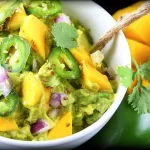 Sweet and Smoky Mango Guacamole: A Flavorful Delight 3 Sweet and Smoky Mango Guacamole in a Colorful Bowl