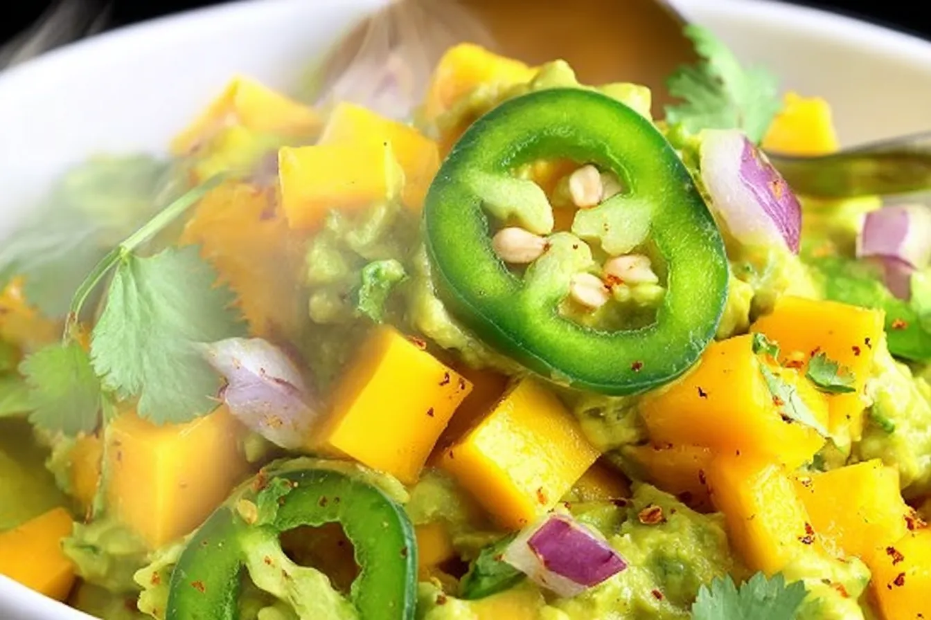 Sweet and Smoky Mango Guacamole: A Flavorful Delight 2 Sweet and Smoky Mango Guacamole
