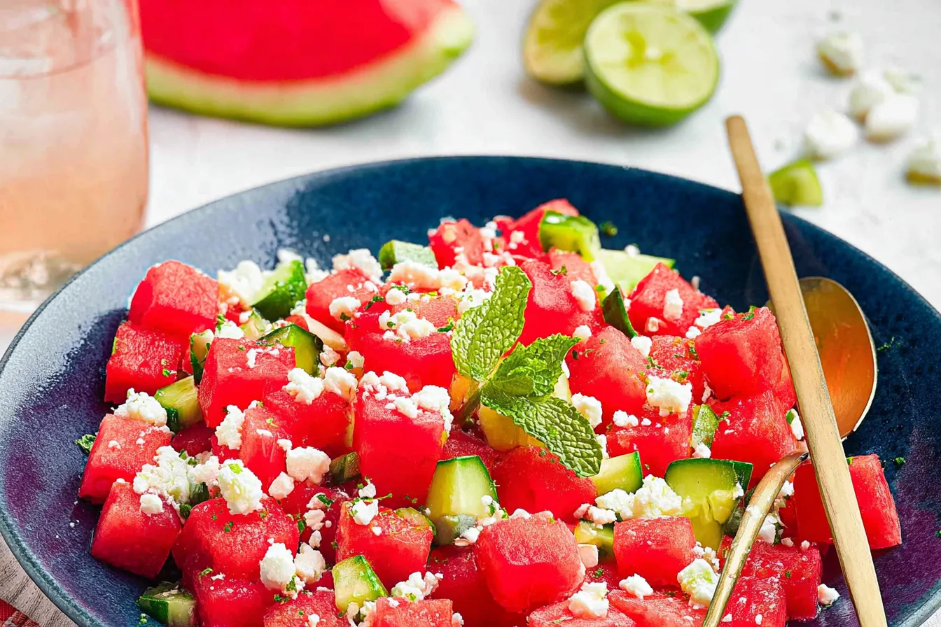 Watermelon Feta Salad
