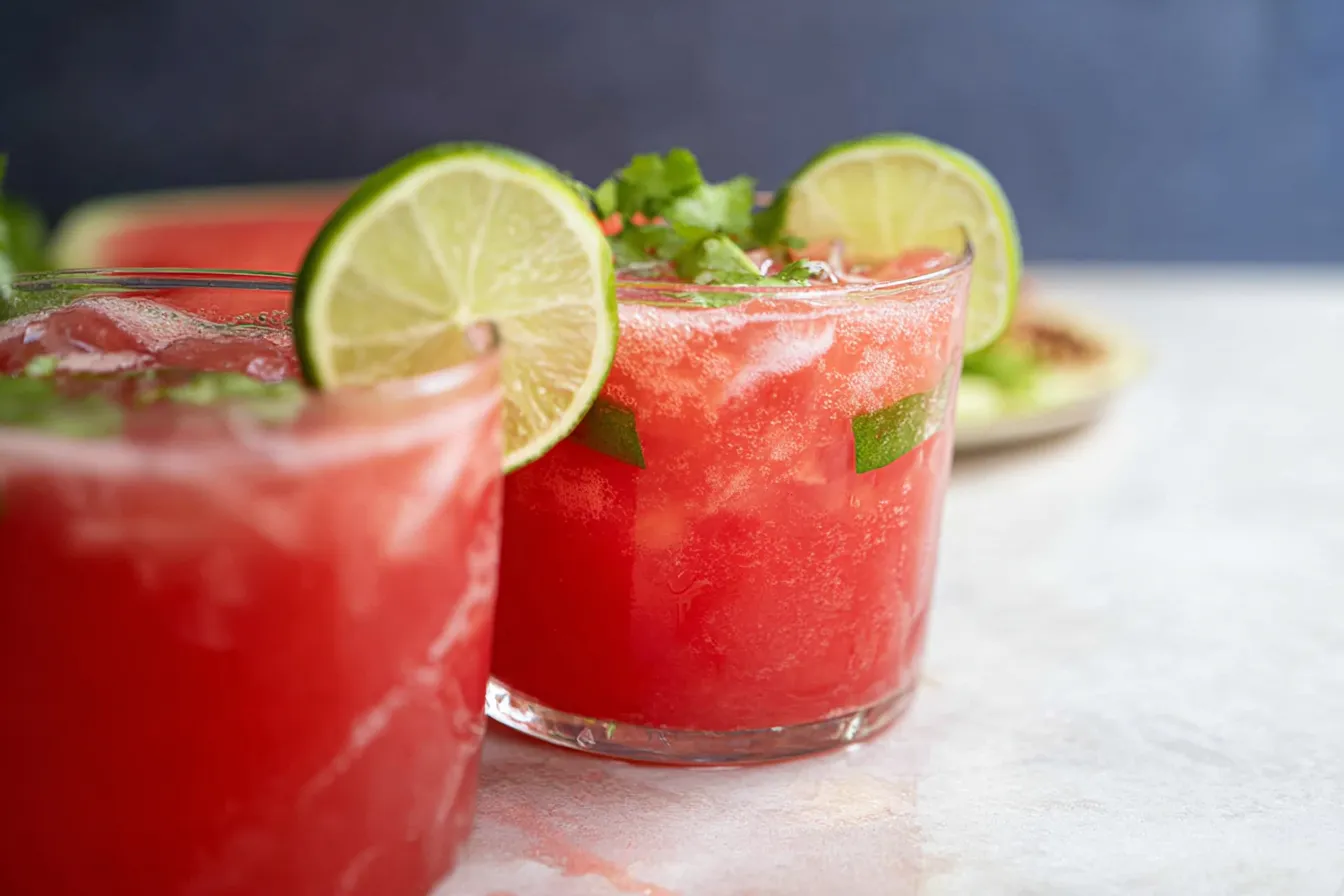 Watermelon Limeade Punch
