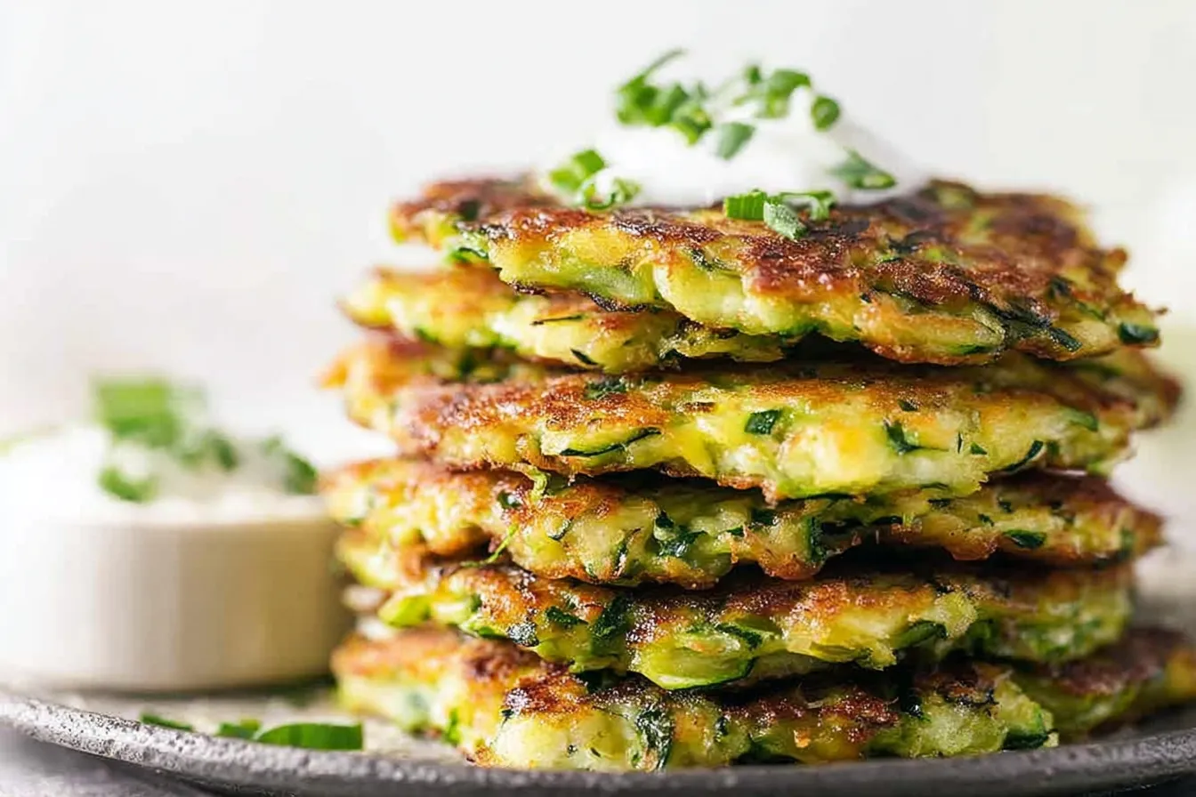 Zucchini Fritters: Deliciously Crispy & Healthy Treats 2 Zucchini Fritters