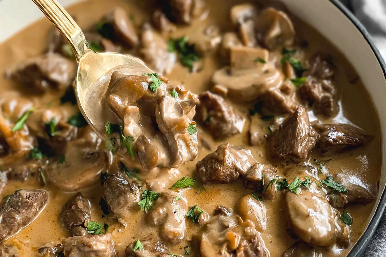 Beef Stroganoff