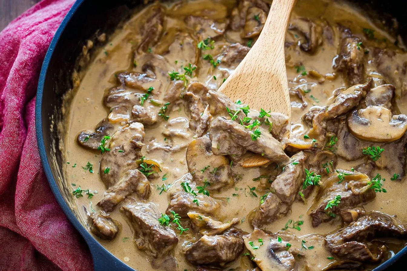 Beef Stroganoff: A Comforting Classic to Savor 2 Beef Stroganoff