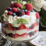 Berry Trifle: A Deliciously Decadent Summer Dessert 3 Berry Trifle: A Colorful and Delicious Summer Dessert