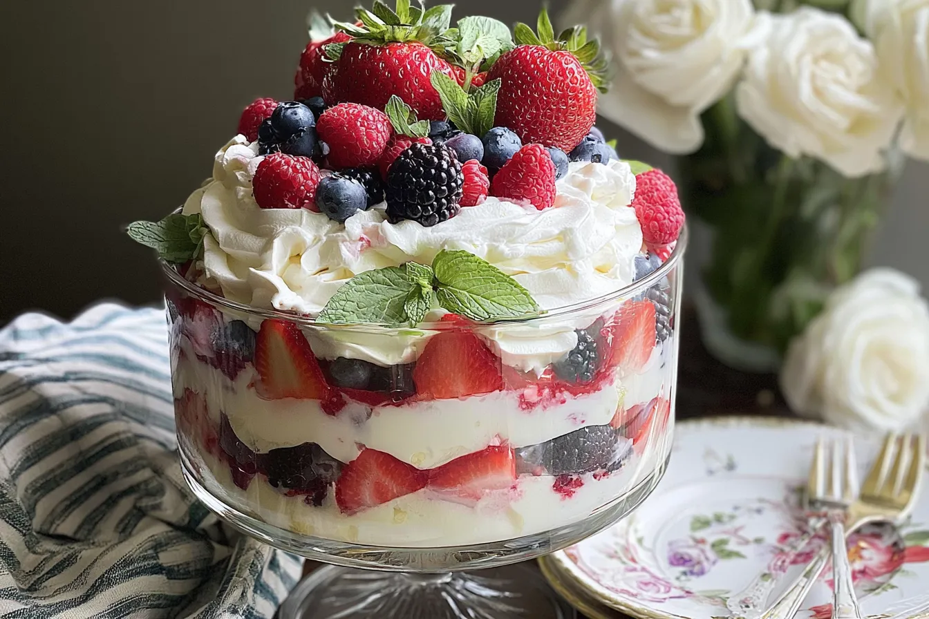 Berry Trifle: A Deliciously Decadent Summer Dessert Berry Trifle: A Colorful and Delicious Summer Dessert