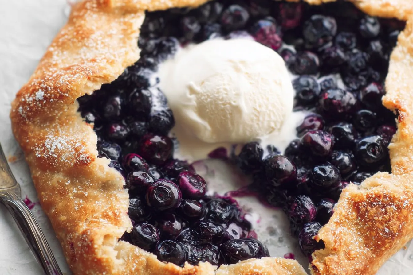 Blueberry Galette