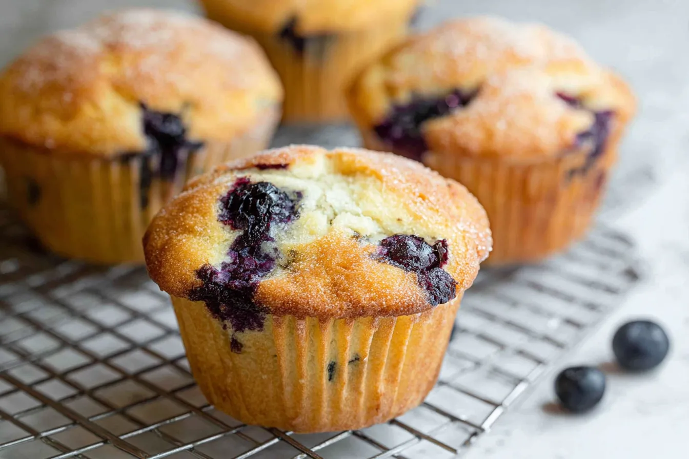 Blueberry Muffins That Will Brighten Your Day 2 Blueberry Muffins