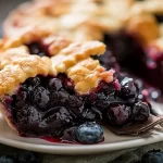 Blueberry Pie Bliss: A Slice of Summer Happiness 3 Blueberry Pie Freshly Baked