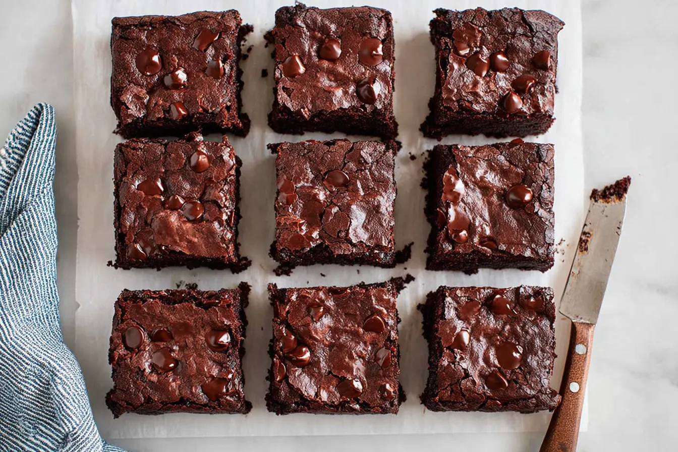 Brownies: Deliciously Indulgent Treats You Can't Resist! 1 Decadent Brownies Fresh Out of the Oven