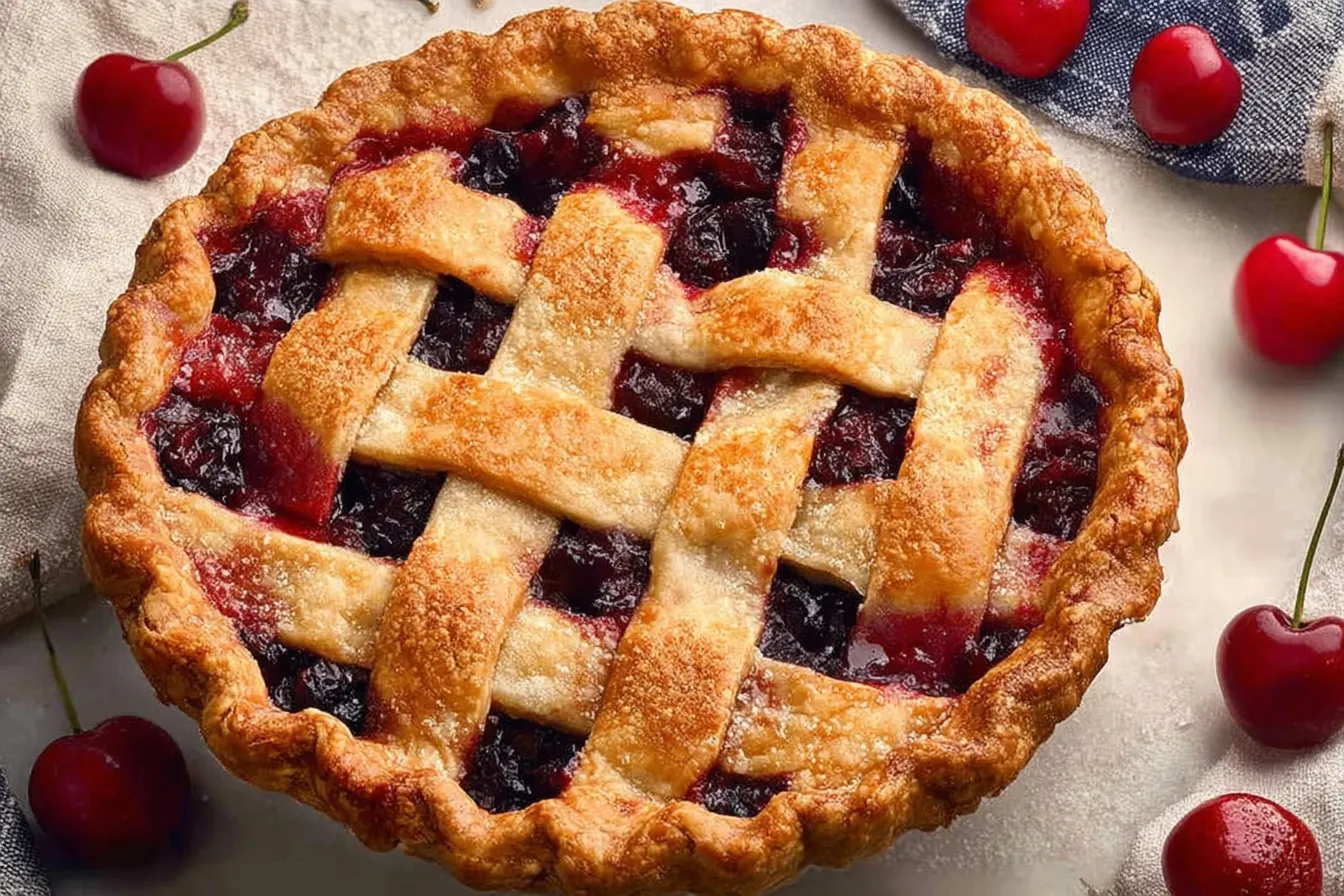 Delicious Homemade Cherry Pie